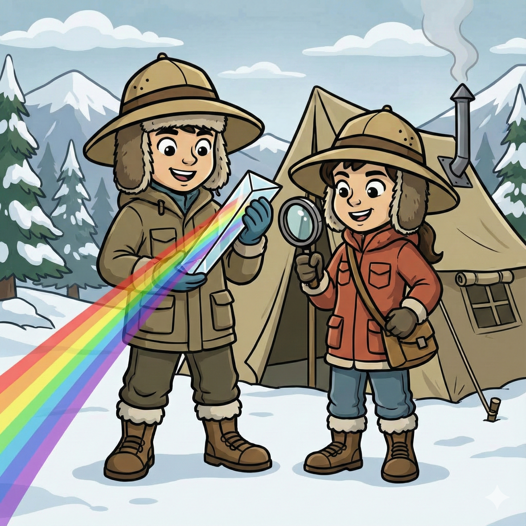 Paisaje de Hielo en Siberia